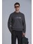 Luther Erkek Sweatshirt Haki 1