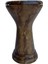 Profesyonel Döküm Mısır Darbuka - Ahşap Desen - Gigbag Çanta 5