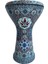 Döküm Mısır Darbuka - İznik Çinisi Deseni - Gigbag Çanta 3