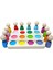 Waldorf Gökkuşağı 12 Li Peg Bebek Eşleştirme ve Tabla 2