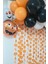 Halloween Parti Balon Süsleme Seti Perdeli Folyo Balonlu Cadılar Bayramı Süsleme Seti 3