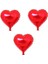 Kalp Folyo Balon 3 Adet Kırmızı 1