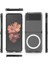 Samsung Galaxy Z Flip4 Kılıf Magsafe Özellikli Şeffaf Silikon Kapak 1