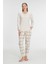 Kadın Pamuklu Uzun Kollu Pijama Takımı11263 1