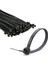 Plastik Cırt Kelepçe Siyah Kablo Bağı Kablo Klipsi Plastik Kelepçe 3.6X370Mm 37Cm (100 Adet) 1