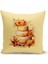 Sonbahar Serisi Çift Tarafı Dijital Baskılı Kırlent Kılıfı (Halloween Autumn Cushion Cover) 1