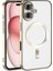 Apple Iphone 16 Plus Kılıf Şeffaf Renkli Yumuşak Kamera Koruma Magsafe Şarj Kapak Demre 1