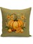 Sonbahar Serisi Çift Tarafı Dijital Baskılı Kırlent Kılıfı (Halloween Autumn Cushion Cover) 1