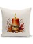 Sonbahar Serisi Çift Tarafı Dijital Baskılı Kırlent Kılıfı (Halloween Autumn Cushion Cover) 1