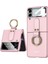 Samsung Galaxy Z Flip 3 Kılıf Flip Ring Kıpta Kapak 1