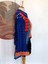 Hippybutik El Örgüsü Çok Renkli Mor Geometrik Özel Tasarım El Örgüsü Angora Hırka Ceket 3