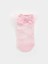 Çuk Pembe Kız Bebek Patik Çorap 2