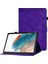 Samsung Galaxy Tab A8 10.5 Baskılı Pu Deri Çevirme Katlanır Stand Kart Yuvaları Kalem Tutucu Tablet Kılıfı (Yurt Dışından) 1