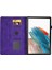 Samsung Galaxy Tab A8 10.5 Baskılı Pu Deri Çevirme Katlanır Stand Kart Yuvaları Kalem Tutucu Tablet Kılıfı (Yurt Dışından) 3
