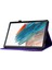 Samsung Galaxy Tab A8 10.5 Baskılı Pu Deri Çevirme Katlanır Stand Kart Yuvaları Kalem Tutucu Tablet Kılıfı (Yurt Dışından) 4