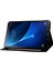 Samsung Galaxy Tab A 10.1(T580 T585) Buzağı Dokulu Pu Deri Düz ​​ Kart Tutuculu Katlanabilir Stand Tablet Kılıfı (Yurt Dışından) 3