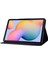 Samsung Galaxy Tab S6 Lite (2024 2022 (2020) Pu Deri Kitap Folyosu Desen Baskı Standı Melek Kedi Tablet Kılıfı (Yurt Dışından) 3