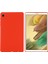 Sıvı Silikon Samsung Galaxy Tab A7 Lite 8.7 Inç Mikrofiber Astar Çizilmez Koruyucu Tablet Kılıfı (Yurt Dışından) 2