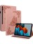 Samsung Galaxy Tab S8 Koruyucu Çevirin Çiçek Baskılı Kart Tutucu Yuvası Deri Stand Tablet Kılıfı (Yurt Dışından) 1