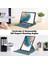 Samsung Galaxy Tab A9 360 Derece Dönen Stand Pu Akrilik (Klavyesiz) Tablet Kılıfı (Yurt Dışından) 2