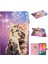 Desen Baskı Kartı Tutucu Standı Tpu Pu Deri Samsung Galaxy Tab A7 10.4 (2020 2022) T500 CAT Tablet Kılıfı (Yurt Dışından) 1