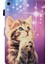 Desen Baskı Kartı Tutucu Standı Tpu Pu Deri Samsung Galaxy Tab A7 10.4 (2020 2022) T500 CAT Tablet Kılıfı (Yurt Dışından) 3