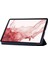 Samsung Galaxy Tab S8 Otomatik Uyandırma uyku Fonksiyonu Çizilmez Yumuşak Silikon Deri Üç Katlı Stand Korumalı Tablet Kılıfı (Yurt Dışından) 4