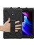 Samsung Galaxy Tab Active 3 Pc Silikon Kalem Yuvası El BANDI 360°DÖNEBILEN T570 T575 T575N T577 SIYAH Tablet Kılıfı (Yurt Dışından) 4