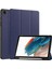 Samsung Galaxy Tab A9 Üç Katlı Standı Deri Kalem Yuvası Tablet Kılıfı (Yurt Dışından) 1