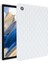 Samsung Galaxy Tab A8 10.5 (2021 2022) X200 Eşkenar Dörtgen Desenli Düşmeyi Önleyici Yumuşak Tpu Arka Beyaz Tablet Kılıfı (Yurt Dışından) 1
