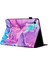 Samsung Galaxy Tab A8 10.5 (2021) X200 X205 (2022) Deri Business Folio Mermer Baskı Tablet Kılıfı (Yurt Dışından) 3