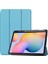 Samsung Galaxy Tab S6 Lite (2024 2022 2020) Standlı Üç Katlı Deri Kalem Yuvalı Akıllı Tablet Kılıfı (Yurt Dışından) 1