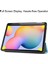 Samsung Galaxy Tab S6 Lite (2024 2022 2020) Standlı Üç Katlı Deri Kalem Yuvalı Akıllı Tablet Kılıfı (Yurt Dışından) 4