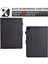 Samsung Galaxy Tab A7 10.4 (2020) T500 T505 Katlanır Stand Deri Tablet Kılıfı (Yurt Dışından) 5