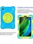 Samsung Galaxy Tab A7 Lite 8.7 Inç 360 Derece Dönebilen Tekme Standı Pc Silikon Omuz Askılı Tablet Kılıfı (Yurt Dışından) 4
