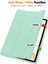 Samsung Galaxy Tab S9 Pu Deri Üç Katlı Stand Akıllı Kalem Yuvası Nane Tablet Kılıfı (Yurt Dışından) 2