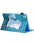 Desen Baskı Kart Tutucu Samsung Galaxy Tab A8 10.5 (2021) SM X200 X205 A8 10.5 (2022) SEVIMLI Kurt Tablet Kılıfı (Yurt Dışından) 5