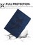Samsung Galaxy Tab A8 10.5 (2021) X200 X205 (2022) Kart Tutucu Hindistan Cevizi Ağacı Baskılı Deri Tablet Kılıfı (Yurt Dışından) 4