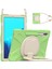 Seashell Digital Samsung Galaxy Tab S9 FE S9 S8 S7 T970 T975 GRASS Green beyaz Pc Silikon 360 Derece Döner Kick Stand Omuz Askılı Tablet Kılıfı (Yurt Dışından) 3