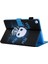 Desen Baskı Çok Açılı Stand Deri Kart Yuvası Samsung Galaxy Tab A 10.1 (2019) T510 T515 PANDA Joystick Tablet Kılıfı (Yurt Dışından) 4