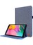 Çizilmez Kumaş Doku Kart Yuvaları Standı Deri Samsung Galaxy Tab A7 10.4 (2020 2022) T500 Tablet Kılıfı (Yurt Dışından) 1