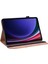 Samsung Galaxy Tab S9 s9 Fe Pu Deri Çizgi Baskılı Kart Yuvalı Stand Tablet Kılıfı (Yurt Dışından) 4