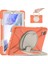 Pc Silikon Combo Hibrit Samsung Galaxy Tab A7 Lite 360 Derece Standlı 8 7 Inç Canlı Mercan Tablet Kılıfı (Yurt Dışından) 1
