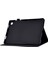 Samsung Galaxy Tab A8 10.5 (2021 20222) X200 X205 Çiçek Desen Baskılı Pu Deri Dikiş Hattı Standı Tablet Kılıfı (Yurt Dışından) 4