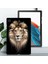 Samsung Galaxy Tab A8 10.5 (2021) Tpu Desen Baskı İnce Koruyucu Aslan Tablet Kılıfı (Yurt Dışından) 2