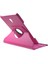 Litchi Doku (360 Derece Döner Stand) Samsung Galaxy Tab A 10.5 (2018) T590 T595 ROSE Deri Tablet Kılıfı (Yurt Dışından) 5