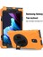 Samsung Galaxy Tab Active 3 T570 T575 T575N T577 ORANGE Pc Silikon Kalem Yuvası El BANDI 360°DÖNEBILEN Tablet Kılıfı (Yurt Dışından) 2