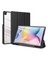 Üç Katlı Standlı Deri Samsung Galaxy Tab S6 Lite (2020) P610 P615 S6 Lite (2022 2024) SIYAH Tablet Kılıfı (Yurt Dışından) 1