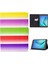 Samsung Galaxy Tab A 8.0 SM T350 T355C (2015) Desen Baskı Pu Deri Standı Kart Tutucu Koruyucu Gökkuşağı Tablet Kılıfı (Yurt Dışından) 1