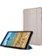 Ipek Doku Deri Üç Katlı Stand Samsung Galaxy Tab A7 Lite 8.7 Inç Tablet Kılıfı (Yurt Dışından) 1